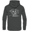 Aussicht mit unserem Hund - Organic Fashion Hoodie