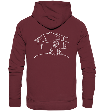 Aussicht genießen - Organic Fashion Hoodie