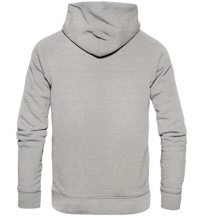 Herzschlag Mountainbike & Ski - Organic Fashion Hoodie - Wunschtext