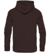 Abfahrt - Organic Hoodie - Wunschtext