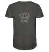 Yoga Lotus - Organic Shirt Meliert