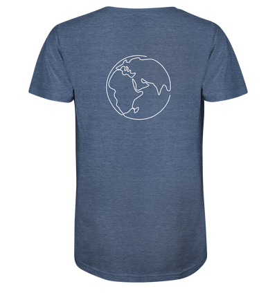 Weltbürger - Organic Shirt Meliert