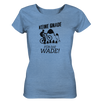 Keine Gnade für die Wade - Ladies Organic Shirt Meliert