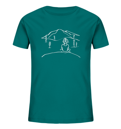 Aussicht genießen - Kids Organic Shirt