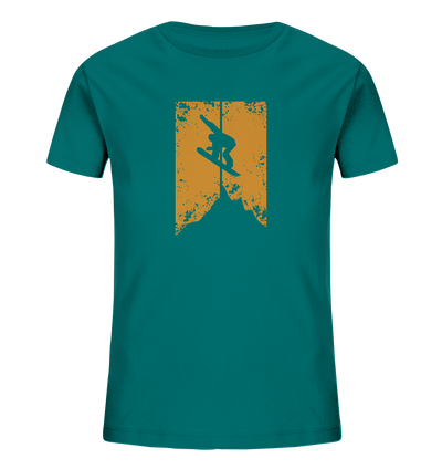 Jump! Snowboarden - Kids Organic Shirt