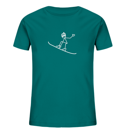 Snowboarden - Kids Organic Shirt