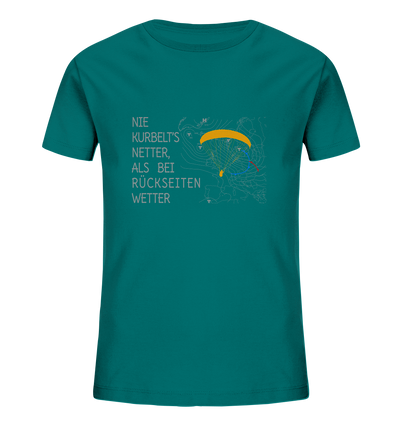 Rückseiten Wetter - Kids Organic Shirt