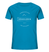 Leidenschaftliche Kraxlerin - Kids Organic Shirt - Wunschtext