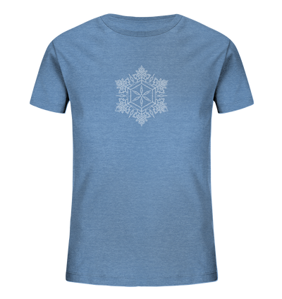 Schneeflocken Mandala - Kids Organic Shirt