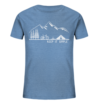 Keep it Simple - Mountainbike - Kids Organic Shirt