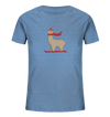 Alpaca fährt Ski - Kids Organic Shirt