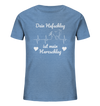 Dein Hufschlag ist mein Herzschlag - Kids Organic Shirt