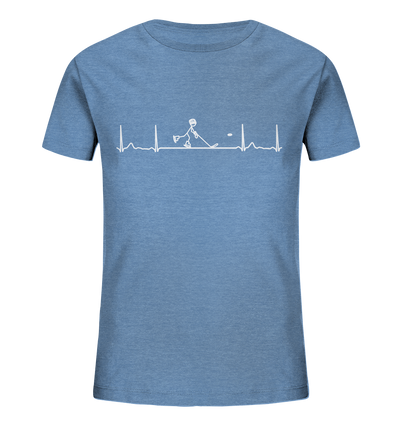 Herzschlag Eishockey - Kids Organic Shirt