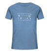 Happiness comes in Snowflakes - Kids Organic Shirt