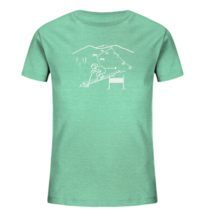 Skirennen - Kids Organic Shirt