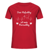 Dein Hufschlag ist mein Herzschlag - Kids Organic Shirt