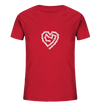Herz Fahrradkette - Kids Organic Shirt