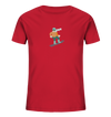 Pixelart Snowboarder - Kids Organic Shirt