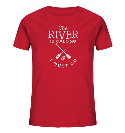 The River is Calling - Kids Organic Shirt