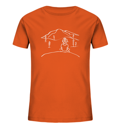 Aussicht genießen - Kids Organic Shirt