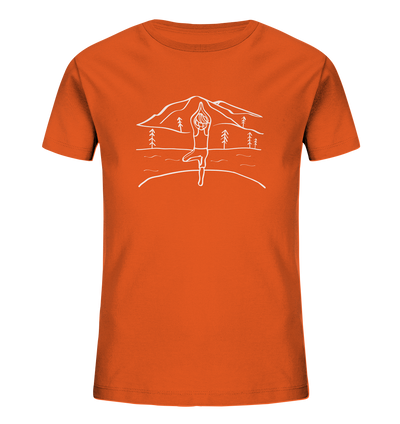 Yoga Aussicht - Kids Organic Shirt