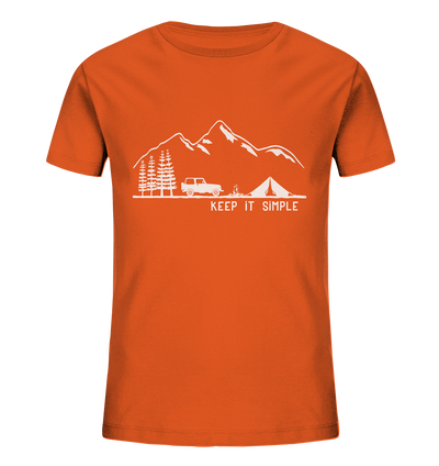 Keep it Simple - Kids Organic Shirt