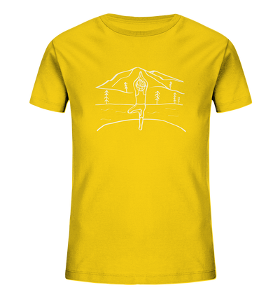 Yoga Aussicht - Kids Organic Shirt