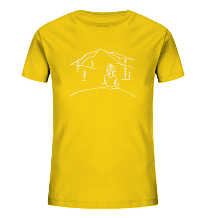 Aussicht genießen - Kids Organic Shirt