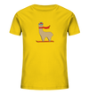 Alpaca fährt Ski - Kids Organic Shirt