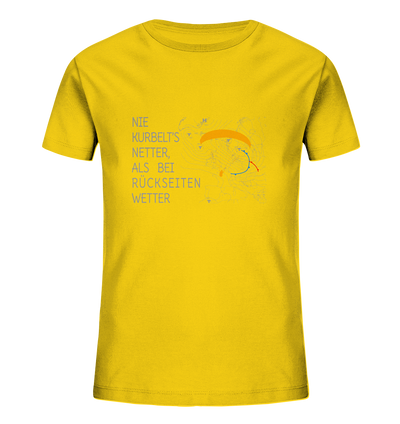 Rückseiten Wetter - Kids Organic Shirt