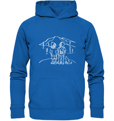 Aussicht mit unserem Hund - Kids Premium Hoodie