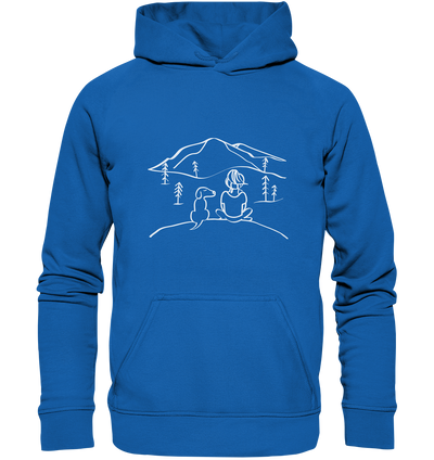 Aussicht mit meinem Hund - Kids Premium Hoodie