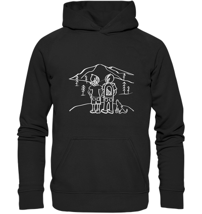 Aussicht mit unserem Hund - Kids Premium Hoodie