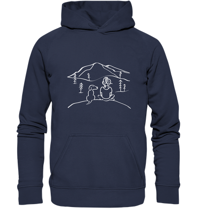 Aussicht mit meinem Hund - Kids Premium Hoodie