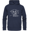 Aussicht mit unserem Hund - Kids Premium Hoodie