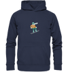 Pixelart Snowboarder - Kids Premium Hoodie