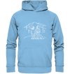 Aussicht mit unserem Hund - Kids Premium Hoodie