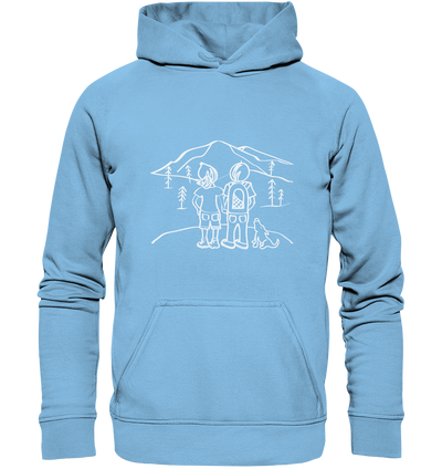 Aussicht mit unserem Hund - Kids Premium Hoodie