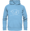 Aussicht mit meinem Hund - Kids Premium Hoodie