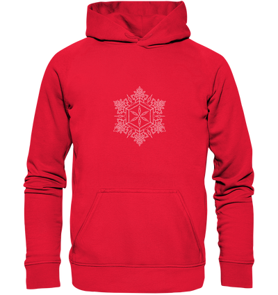 Schneeflocken Mandala - Kids Premium Hoodie