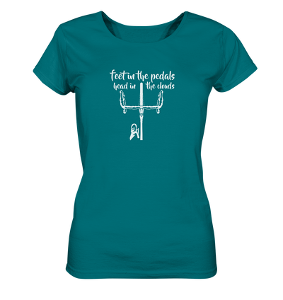 Feet in the Pedals - Ladies Organic Shirt