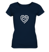 Herz Fahrradkette - Ladies Organic Shirt