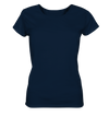 Aussicht genießen - Snowboarden - Ladies Organic Shirt - Wunschtext