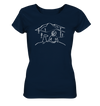 Aussicht mit meinem Hund - Ladies Organic Shirt