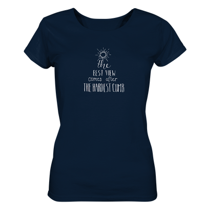 The Best View - Ladies Organic Shirt