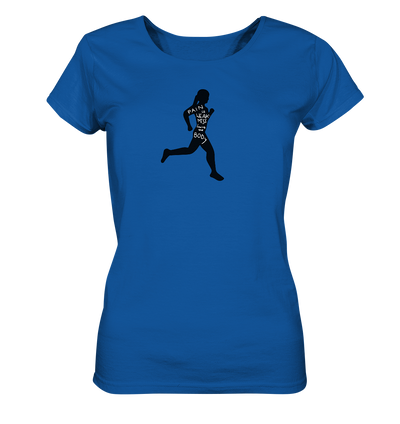 Runner Woman Pain - Ladies Organic Shirt