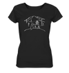 Aussicht mit meinem Hund - Ladies Organic Shirt