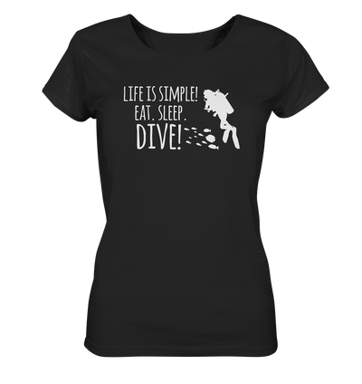 Eat. Sleep. Dive - Ladies Organic Shirt