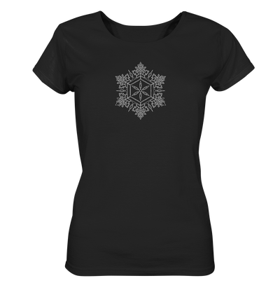 Schneeflocken Mandala - Ladies Organic Shirt