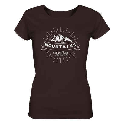 Mountains are Calling - Ladies Organic Shirt